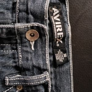 Men's Avirex denim jean shorts